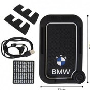 تصویر جا موبایلی شارژر دار جدید مدل BMW 