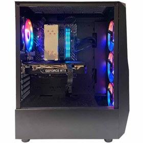 تصویر کامپیوتر گیمینگ با CPU Core i5 و SSD ۵۱۲ گیگابایت 