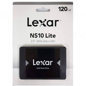 تصویر حافظه SSD اینترنال 120 گیگابایت Lexar مدل NS10 LITE SSD Lexar 120G NS10 Sata