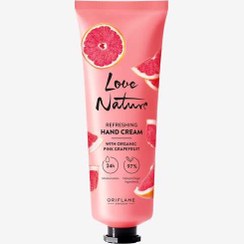 تصویر کرم دست طراوت بخش با عصاره گریپ فروت ارگانیک Refreshing Hand Cream with Organic Pink Grapefruit