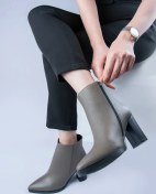 تصویر نیم بوت چرم زنانه Ws۴۰۵۹ 