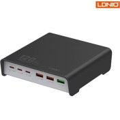 تصویر هاب شارژر ۶ پورت الدینیو مدل Q605 توان ۱۲۰ وات 