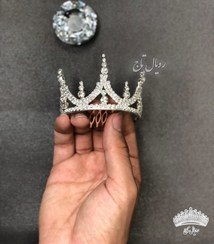 تصویر تاج عروس و کودک «مبینا» 