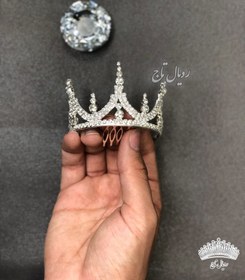 تصویر تاج عروس و کودک «مبینا» 