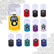 تصویر صلوات شمار چراغدار قابدار رنگی 