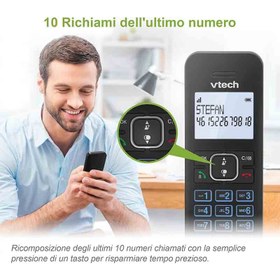 تصویر تلفن بی‌سیم برند VTech LS1000 