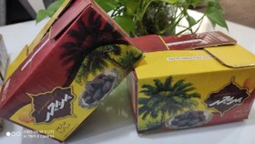 تصویر خرمای کبکاب دوکیلو پرسی 2kg kabkab dates