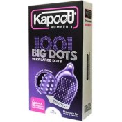 تصویر کاندوم کاپوت مدل BIG DOTS بسته ۱۲ عددی خاردار درشت 
