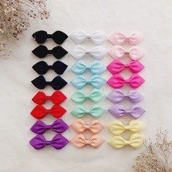 تصویر گیره مو پاپیون نقلی گروگرن با تنوع رنگ بالا 