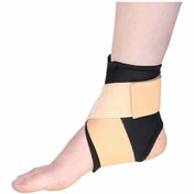 تصویر قوزک بند نئوپرن ساده طب و صنعت کد11300 Tebosanat Neoprene Ankle Support