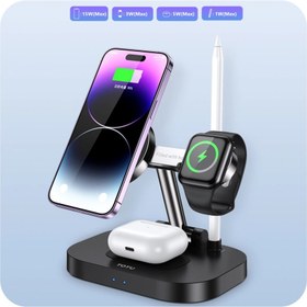 تصویر شارژر رومیزی بی سیم توتو مدل CW-2-W 