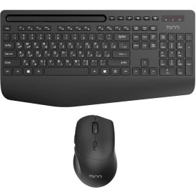 تصویر کیبورد و ماوس بی‌سیم تسکو مدل TKM 7025 W TSCO TKM 7025W Wireless Keyborad and Mouse