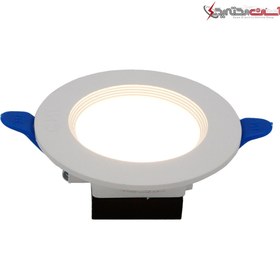تصویر پنل توکار ۷ وات سولاریس پارس شعاع رنگ مهتابی و آفتابی 