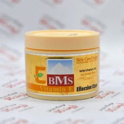 تصویر کرم مرطوب کننده کاسه ای ویتامین ای 200گرمی بی ام اس Bms Vitamin E Moisturizing Cream 200g