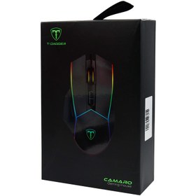 تصویر ماوس تی دگر مدل Camaro T-TGM306 T-DAGGER CAMARO T-TGM306 Gaming Mouse