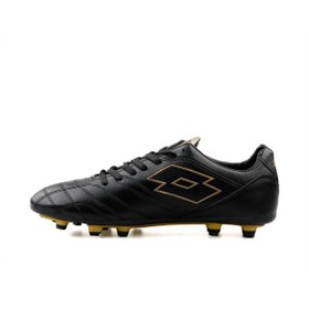 تصویر کفش مردانه Stadio Fg Crampon Blackgold لوتو Lotto 