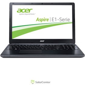 تصویر لپ تاپ ایسر اسپایر مدل ای 1 با پردازنده i5 ا Aspire-E1-572G-Core-i5-6GB-1TB-2GB Aspire-E1-572G-Core-i5-6GB-1TB-2GB