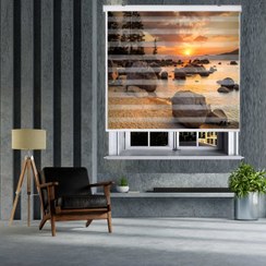 تصویر پرده زبرا زیو کد L5060 سایز 150X150 سانتی متر 