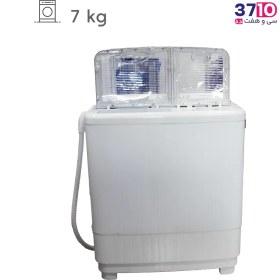 تصویر ماشین لباسشویی دوقلو ریتون درب شیشه ای ظرفیت 8 کیلوگرم مدل RWM-8502T RITTON 8kg RWM-8502T