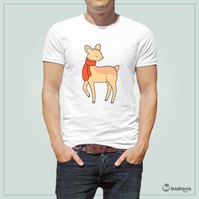 تصویر تی شرت اسپرت orange deer 