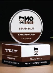 تصویر بالم ریش 100 میلی‌لیتر - چوب صندل برند mo bro's Beard Balm 100Ml - Sandalwood