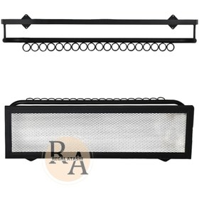 تصویر رگال دیواری حلقه خور با طبقه فنس درجه 1 