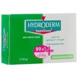 تصویر صابون ضدعفونی کننده هیدرودرم حاوی 0.5 درصد کلروزاینلول وزن 90 گرم 