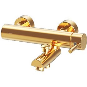 تصویر شیر حمام شودر مدل مارینو - شیری طلا ا Shouder faucet Marino model Shouder faucet Marino model