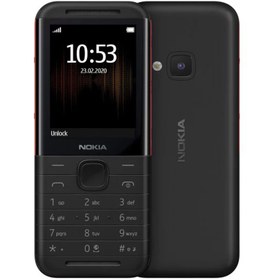 تصویر گوشی موبایل نوکیا مدل Nokia 5310 (2020) دو سیم کارت - مشکی قرمز گوشی موبایل دو سیم نوکیا مدل Nokia 5310 ظرفیت 16MB حافظه 16GB