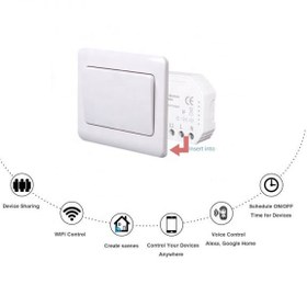 تصویر دیمر هوشمند کنترل روشنایی وای فای WiFi Dimmer Box 