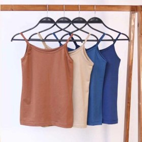 تصویر تاپ دو بندی رنگی ساده 