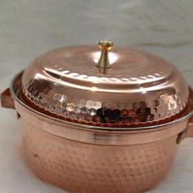 تصویر قابلمه مسی زنجان کد mz01 copper pot