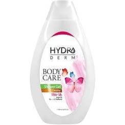 تصویر شامپو بدن کرمی هیدرودرم با رایحه ابریشم سفید حجم ۵۰۰ میلی لیتر 