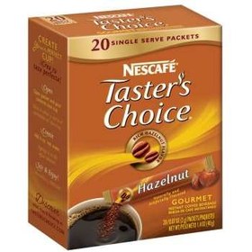 تصویر قهوه تستر چویس مدل Hazelnut ا Tasters Choice Hazelnut Single Serving Tasters Choice Hazelnut Single Serving