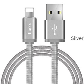 تصویر کابل شارژ هوکو مدل U5 با سری لایتنینگ HOCO U5 LIGHTNING CABLE