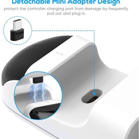 تصویر پایه شارژر دوگانه دوال سنس DualSense Charging Station