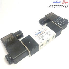 تصویر شیر برقی پنوماتیک ایرتک مدل 4v220-08-1/4-24 AirTac 4v220-08-1/4-24 solenoid valve