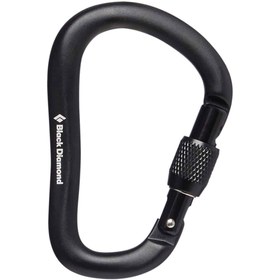 تصویر کارابین پیچ گلابی (hms) راک لاک بلک دیاموند Blackdiamond Rocklock Carabiner 