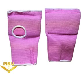 تصویر باند بوکس آماده صورتی بدون چسب 