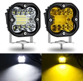 تصویر JK133 - پرژکتور آفرودی ۶۶ وات در دو رنگ زرد و سفید(قیمت بسته 1 عددی) Work light