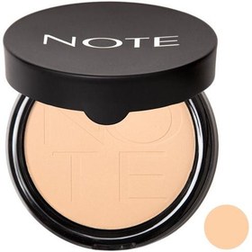 تصویر پنکیک فشرده نوت Luminous Silk شماره 02 Note Luminous Silk Compact Powder 02