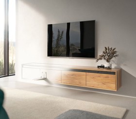 تصویر میز تلویزیون چوبی مدل A129 