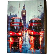 تصویر کلاسور 26 حلقه قفل پلاستیکی برند دیبا 100 برگ کاغذ70 گرم 