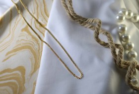 تصویر گردنبند ریز طلایی 