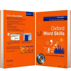 تصویر آکسفورد ورد اسکیلز اینترمدیت ویرایش اول Oxford word skills intermediate First edition