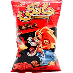 تصویر اسنک چانکی تند و آتشین فلفلی مزمز 