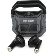 تصویر هندسفری بی‌سیم MOXOM مدل MX-TWS2 | ایرباد TWS با کیس ARMOUR 