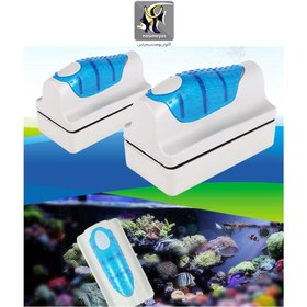 تصویر مگنت شیشه پاکن قوی و بزرگ SB-MX6 سوبو Sobo Aquarium Magnetic Glass Cleaner