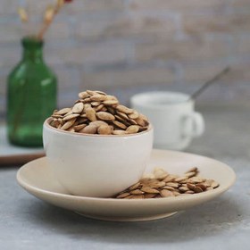 تصویر تخمه کدو گوشتی نمکی 