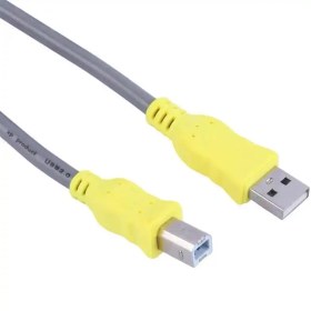 تصویر کابل پرینتر برند اکس پی XP متراژ 5 زرد+پلاس 